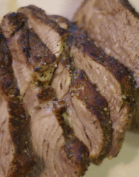 Schweinebraten mit Zimtaroma