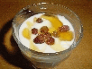 Joghurt mit Erdbeeren