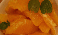 Orangenschnitzel