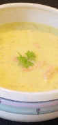 Lachssuppe