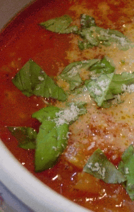 Italienische Tomatensuppe