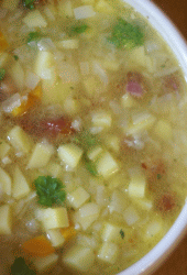 Kräftige Kartoffelsuppe